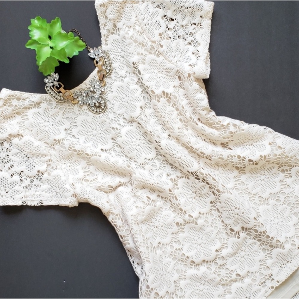 Show Me Your MuMu Lace Blouse